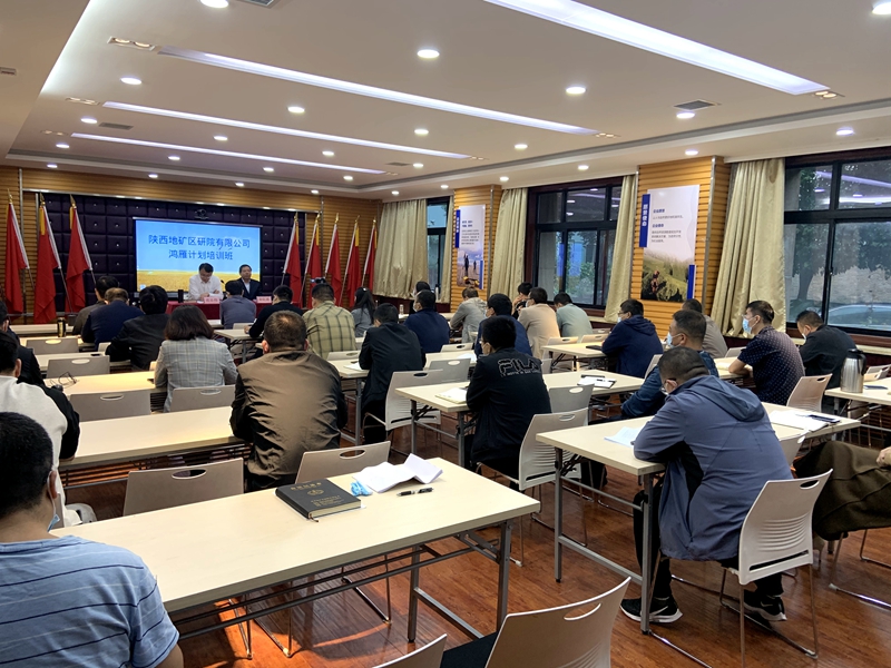 陜西地礦區(qū)研院有限公司組織開展&ldquo;鴻雁計(jì)劃&rdquo;首期培訓(xùn)